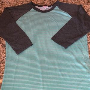 5/$20 Medium Lularoe Randy Mint Green